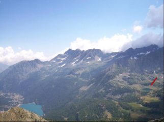 Il lago di Dres dal Colle di Nel