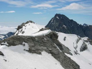 Collerin e bessanese dai pressi della Sella d'Albaron