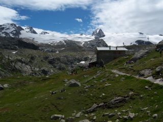 Rifugio Deffeyes e Ghiacciaio del Rutor