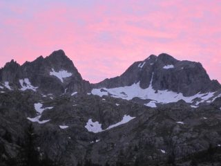 Il Gelàs all'alba