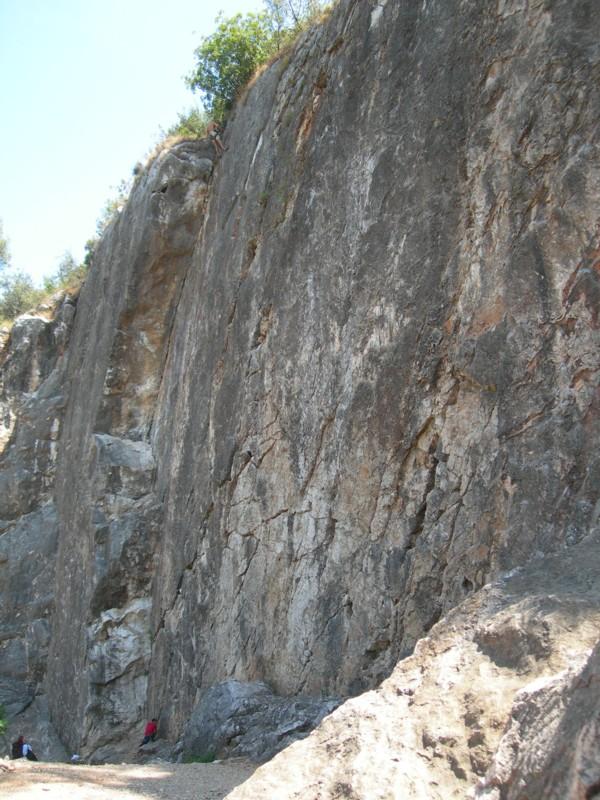 Scorcio della falesia