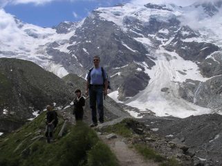parete est del monte rosa