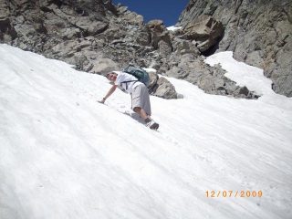 Marco sfrutta la scalinata!