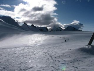 mattino al colle del breithorn