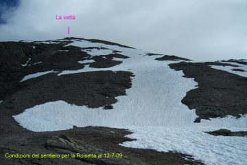 Ultimo tratto sotto la cima
