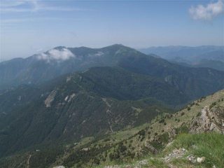 Uno sguardo verso Cima Marta