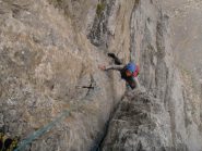 Verso la sommità del 