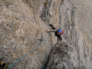 Verso la sommità del 