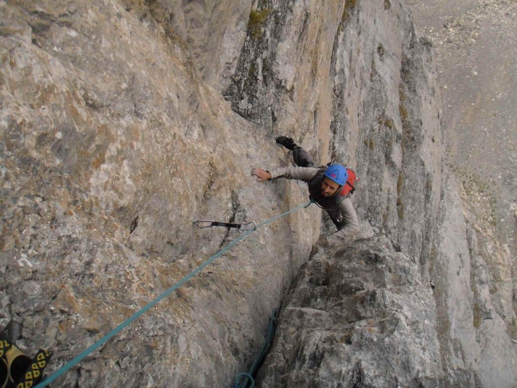 Verso la sommità del 