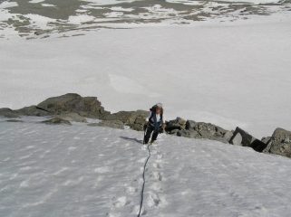 Uscita dal tratto roccioso