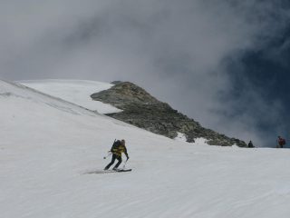 In discesa