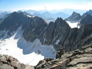 Punta delle Sengie dalla cima