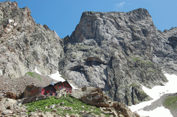 il rifugio al cospetto del corno stella