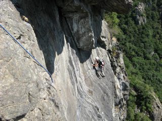 Igor alle prese con il traverso
