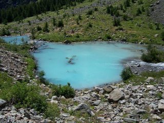 lago de la douche