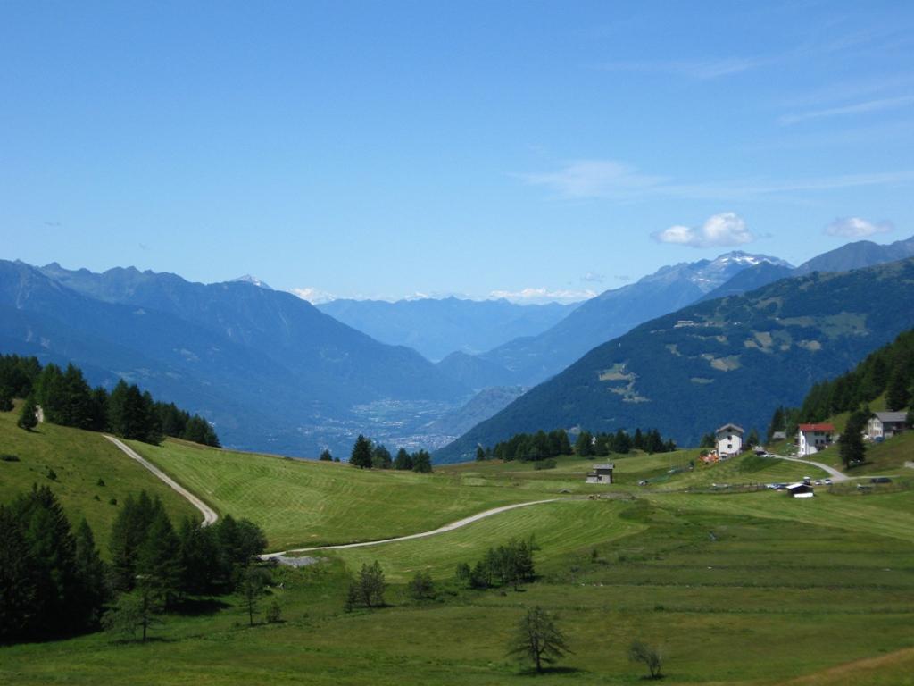 Da Trivigno verso il fondovalle....