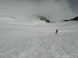 solitaria che scende