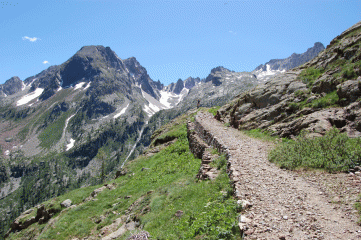salendo al lago di valscura