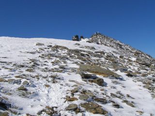 Ultimi metri sul crestone