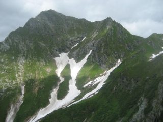 Il Tagliaferro fotografato sul sentiero/traccia che porta all'alpe Sattal