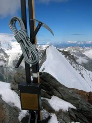 Dalla cina dello Stecknadelhorn, la cresta verso l'Hohberghorn