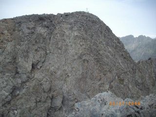 dalla Sud la cima Nord