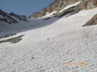salita alla forcella Chafrion