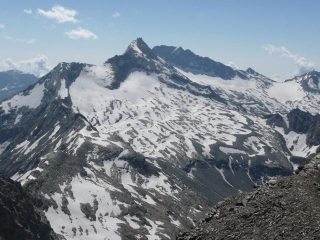 vista verso le levanne dalla cima