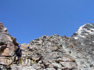 Parte mediana della salita.