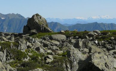vista limpida su Rosa e Cervino