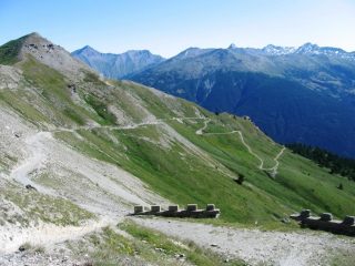 L’ultimo tratto per arrivare al col della Mulattiera