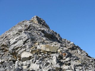 La parte finale di salita