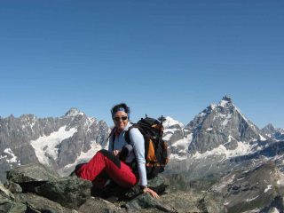 io tra Cervino e Dent D'Hèrens