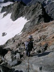 Primo tratto di discesa