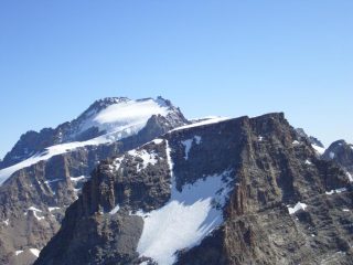Ciarforon e Gran Paradiso dalla vetta