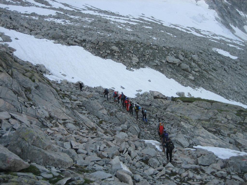 Salendo  dopo la morena