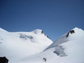 La parte alta vista dal colle del Lys