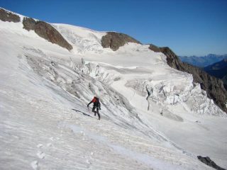risalita verso i corni del Velan