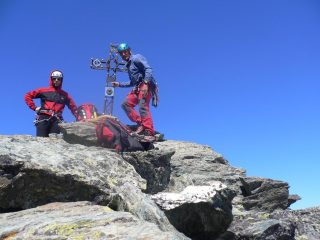 noi in vetta al picco lanino