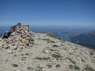 Vetta del monte Corvo