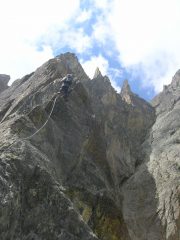 arrampicata sullo spigolo