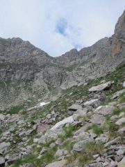 Discesa dal colle Palù