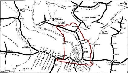 Cartina del percorso