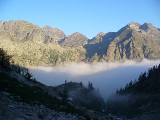 suggestiva veduta sul vallone del Valasco