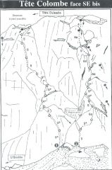 L'itinerario della via (quella a sx, la n.1)