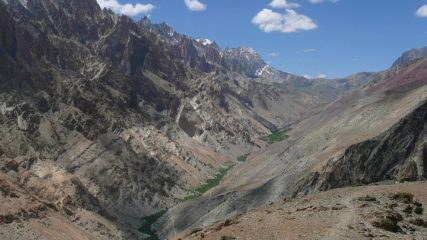 In fondo al vallone il Kongskil La
