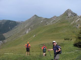 verso la rocca del Ferà a dx.