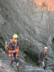 renzo&max inizio ferrata