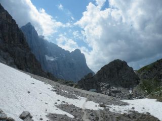 dopo il rifugio Coldai