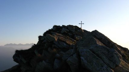 La croce di vetta